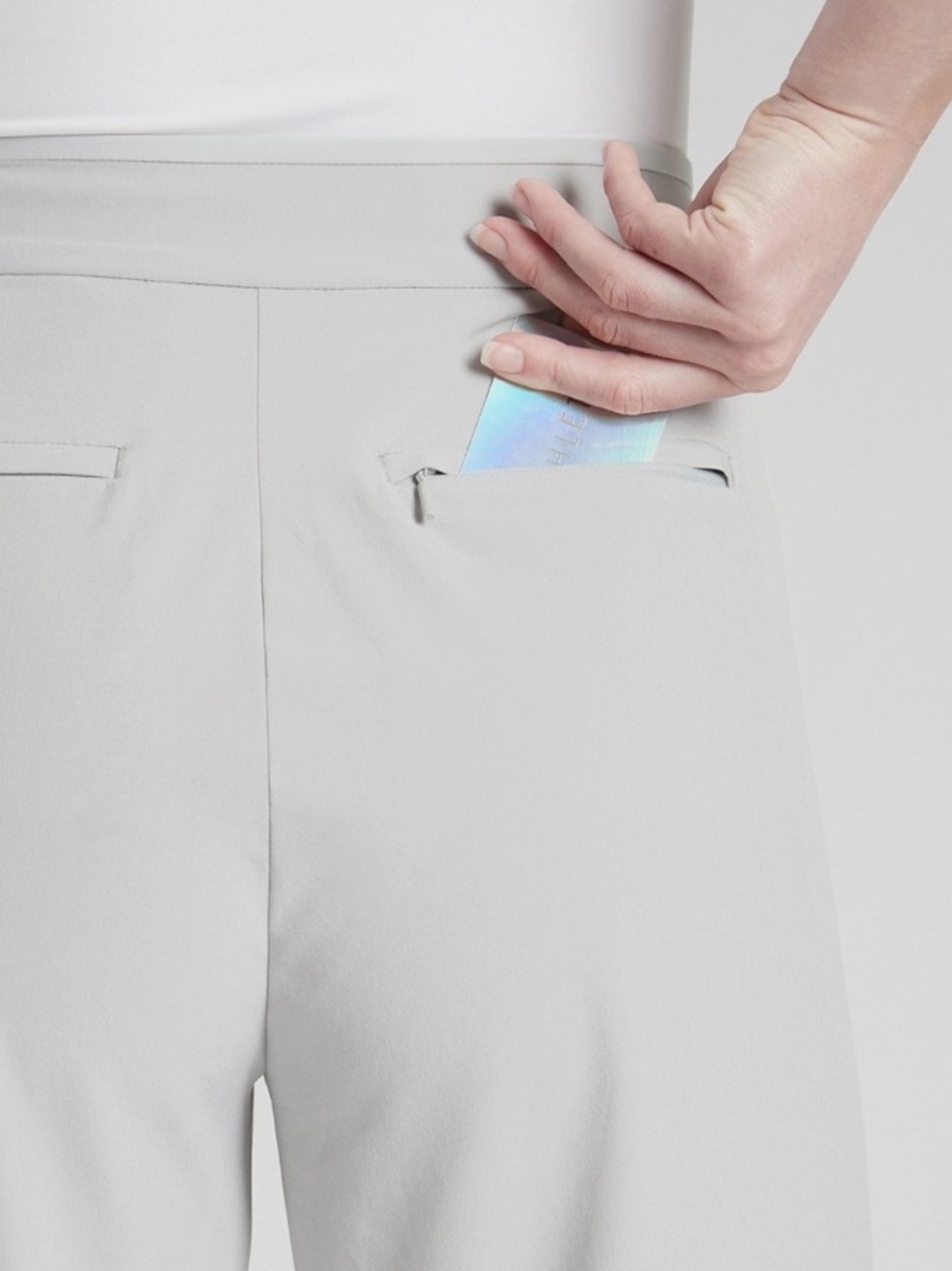 Athleta Gramercy Grey Track Pants - Picture 3 of 7